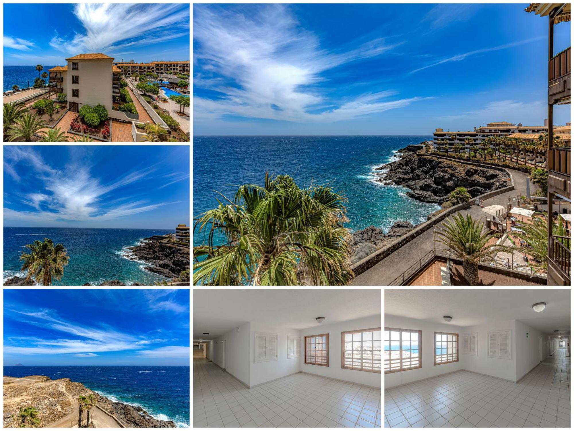Atlantis 3 One Bedroom, Sea Front, In Complex With Pool Costa Del Silencio Exterior photo