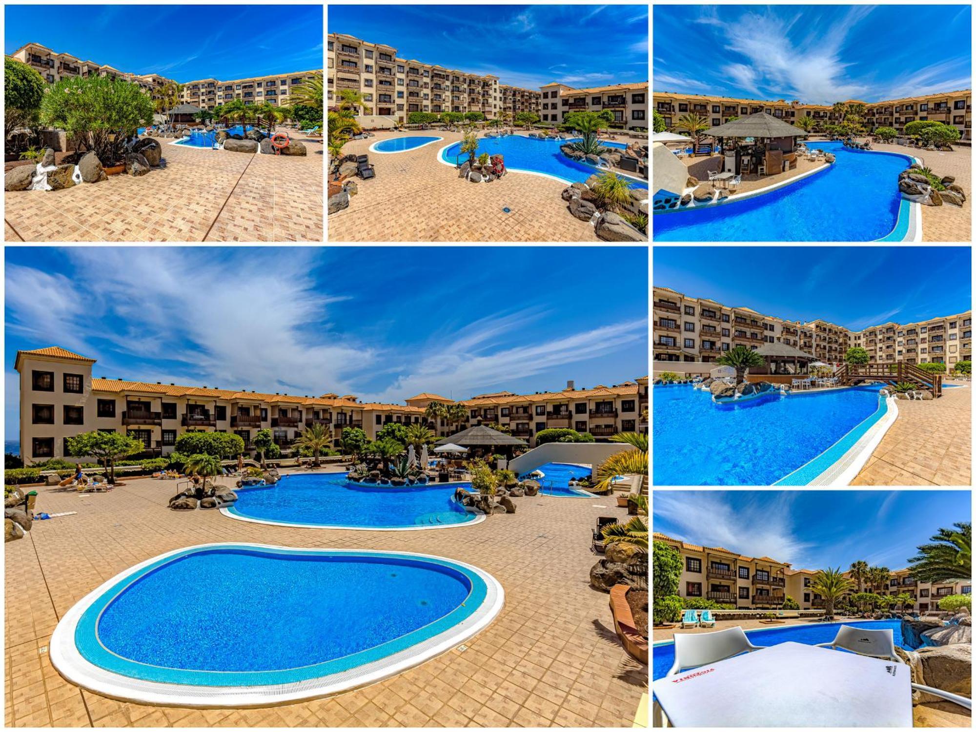 Atlantis 3 One Bedroom, Sea Front, In Complex With Pool Costa Del Silencio Exterior photo